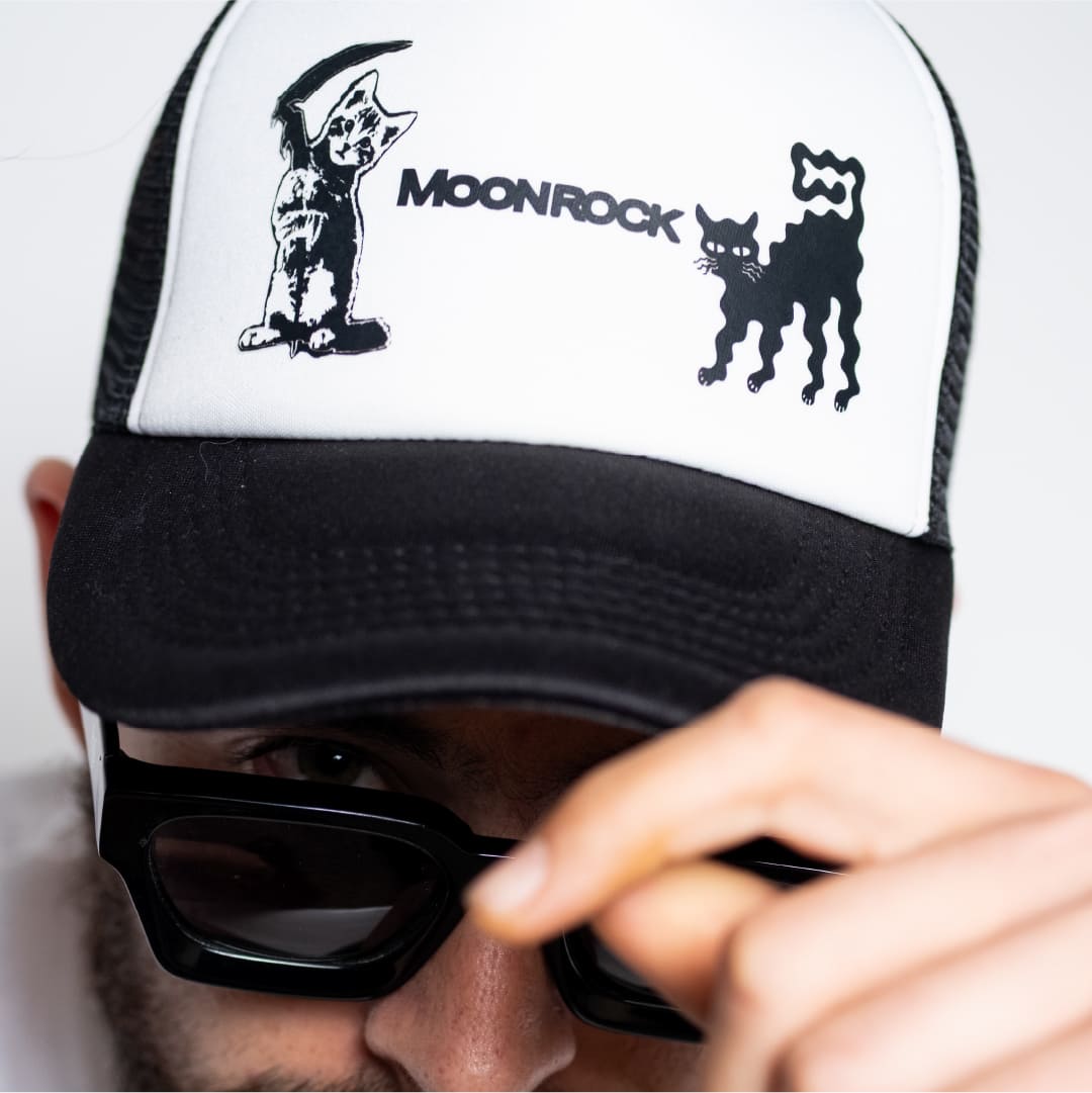 Jockey Moonrock Blanco y Negro