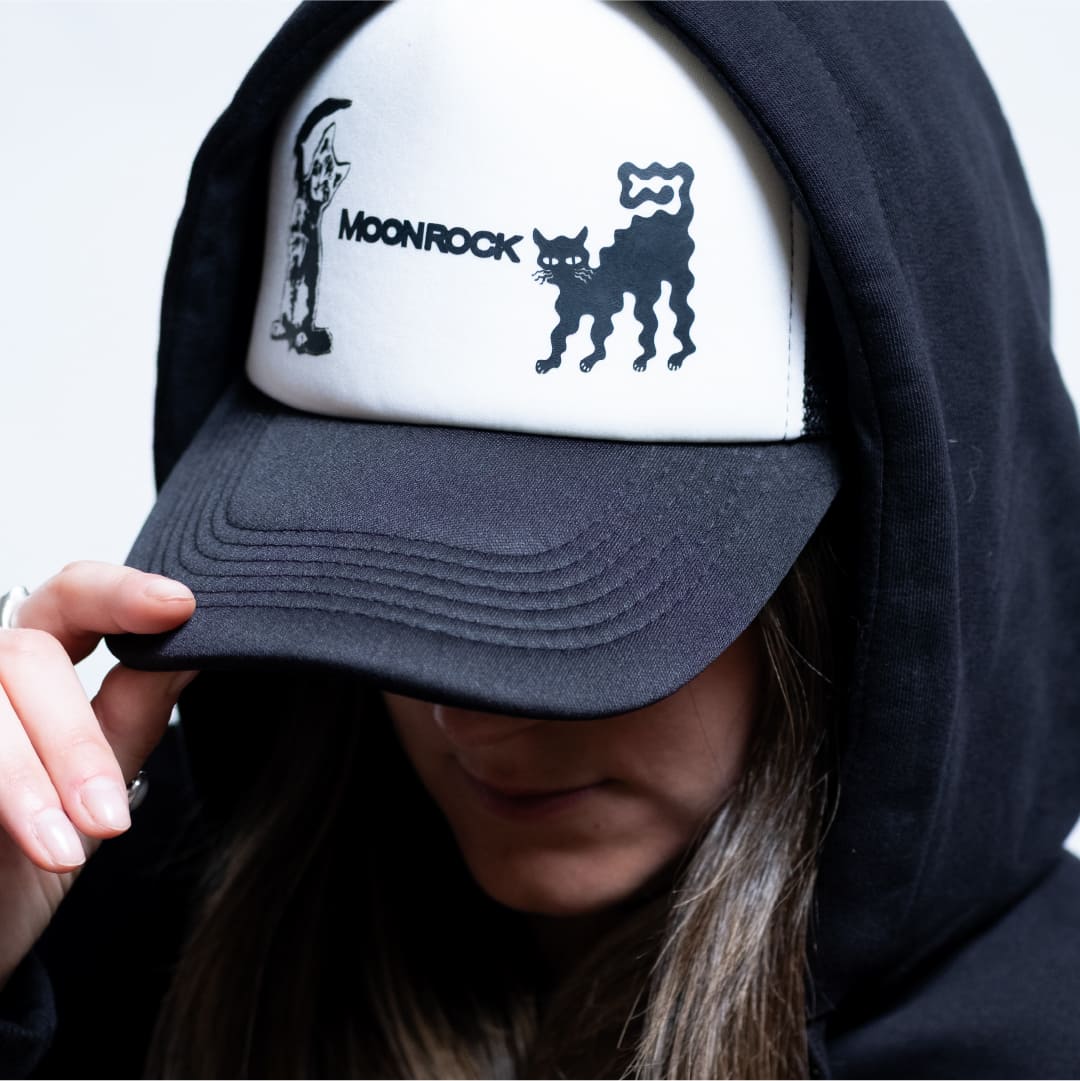 Jockey Moonrock Blanco y Negro