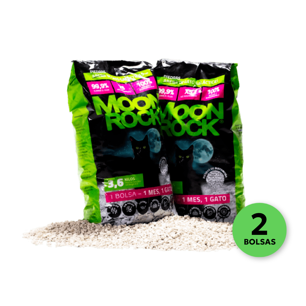 Pack 2 Bolsas de 3,6Kg